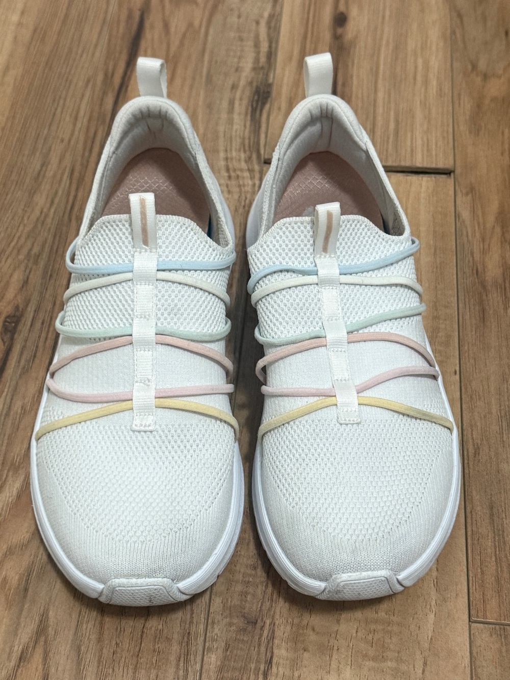 Skechers Arch Fit Slip-On Sneakers White Pastel Size 7